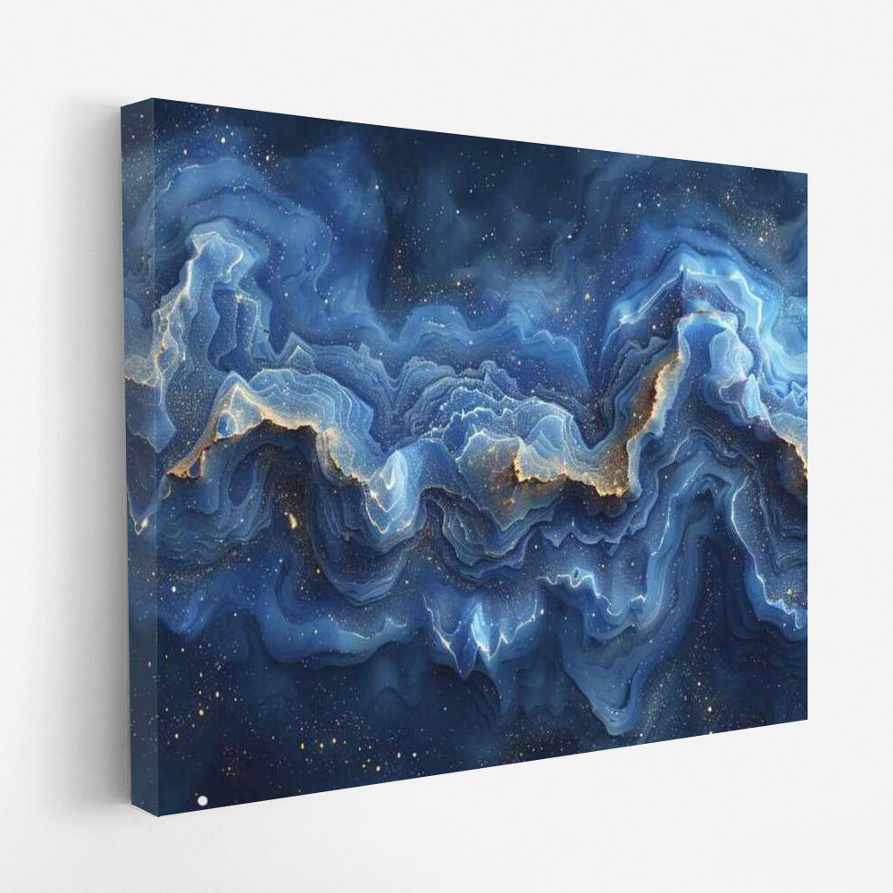 Cosmic Depth: Lazurite Abstraction
