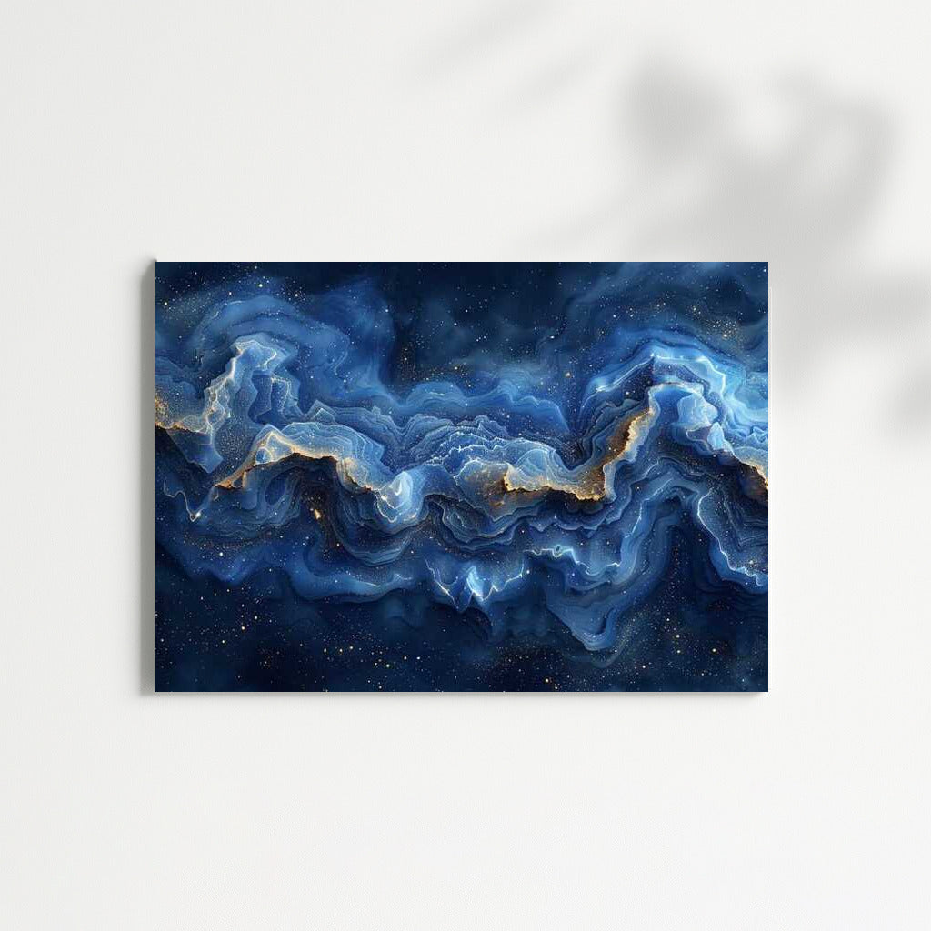 Cosmic Depth: Lazurite Abstraction