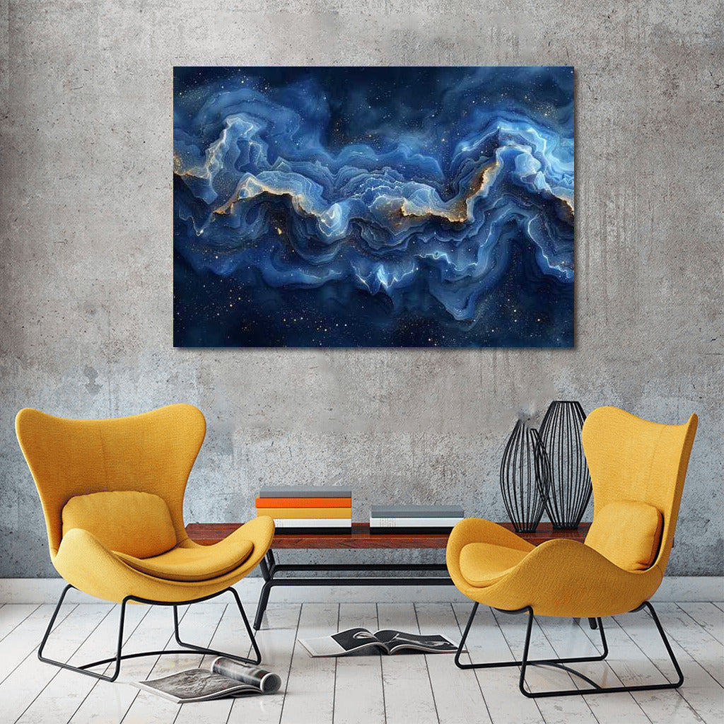Cosmic Depth: Lazurite Abstraction