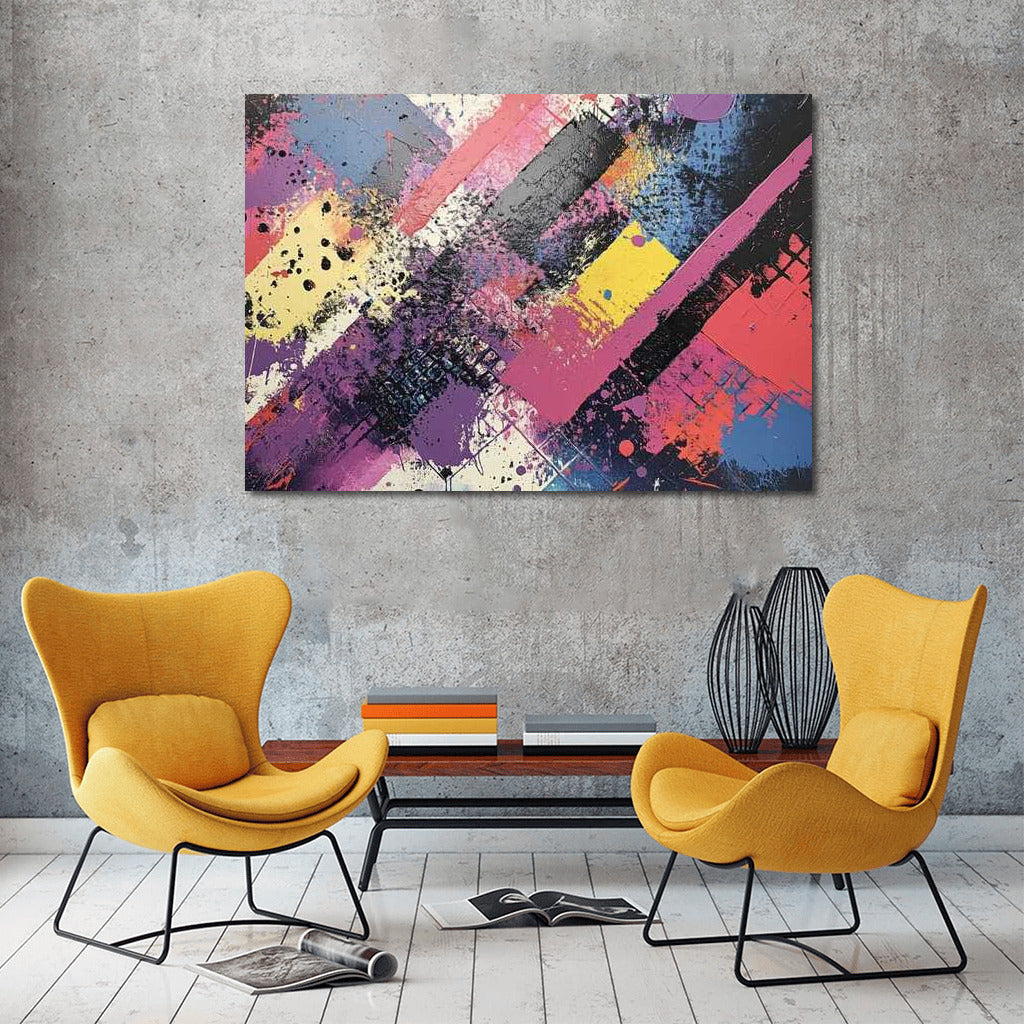Bright Emotions: Modern Abstraction for Interior