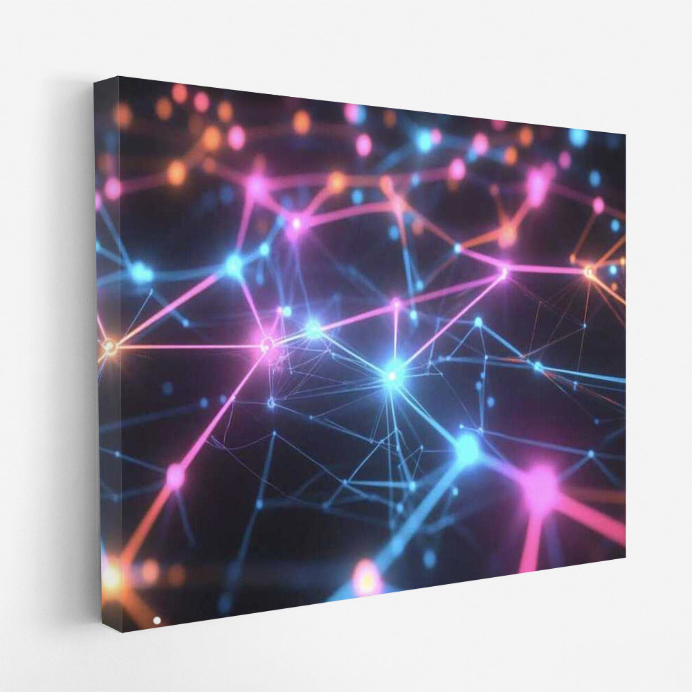 Light Network: Neon Abstraction