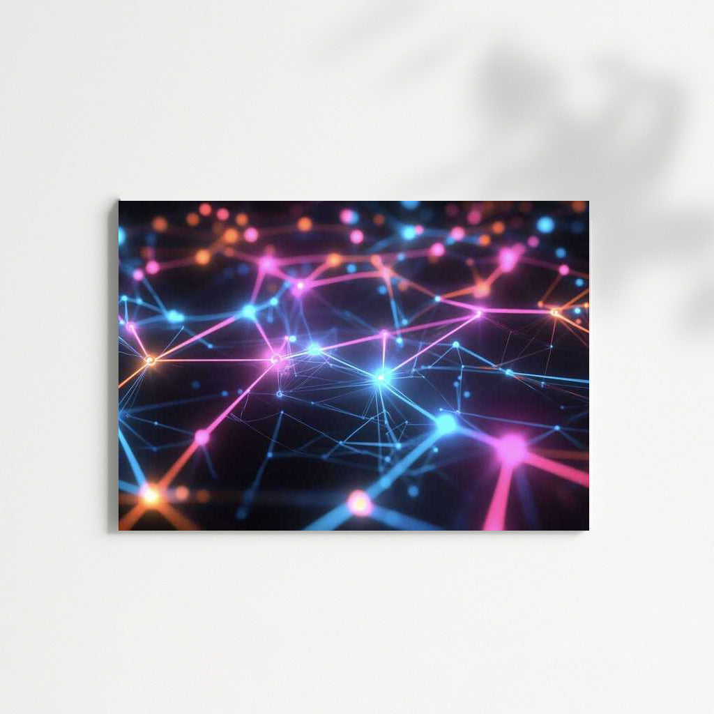 Light Network: Neon Abstraction