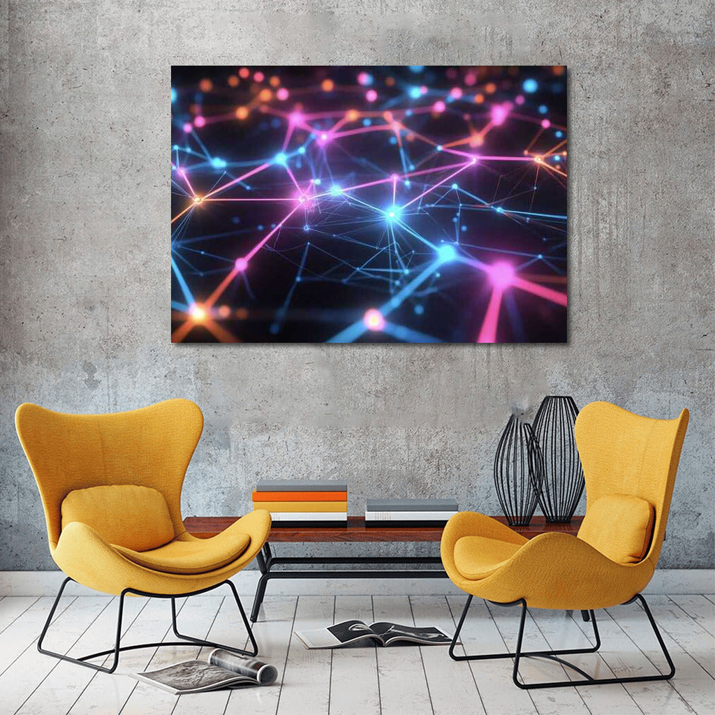 Light Network: Neon Abstraction