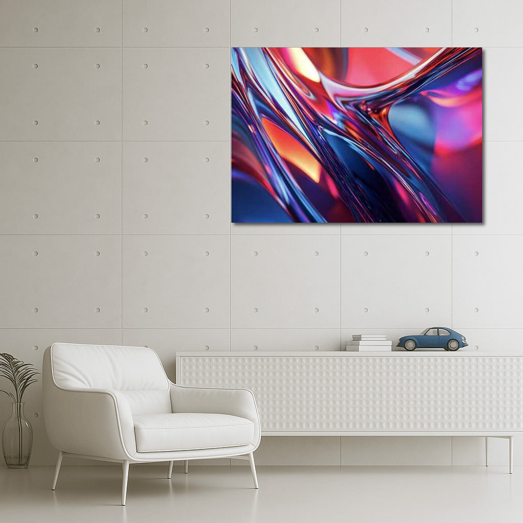 Red Aluminum Pulse: Abstract Energy