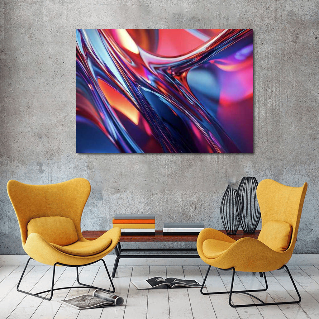 Red Aluminum Pulse: Abstract Energy