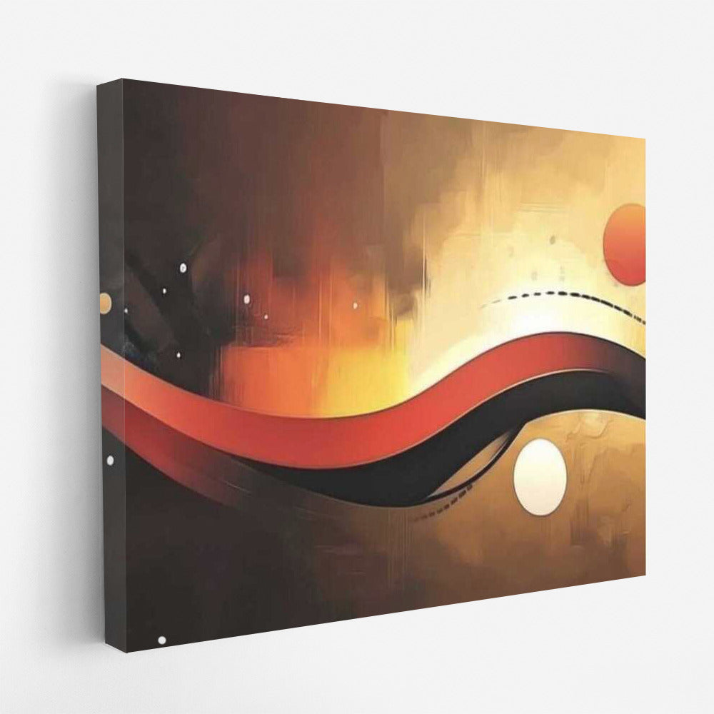 Waves of Abstract Geometry: Color Symphony