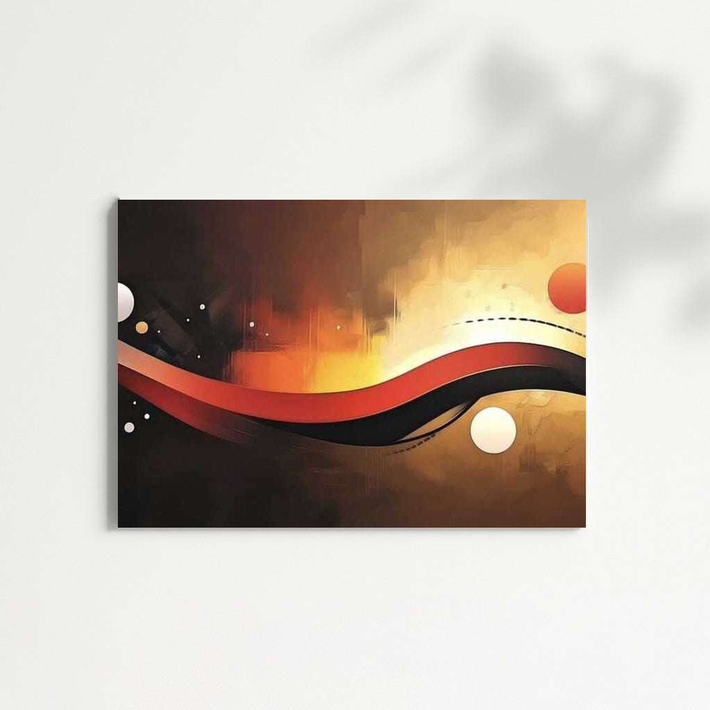 Waves of Abstract Geometry: Color Symphony