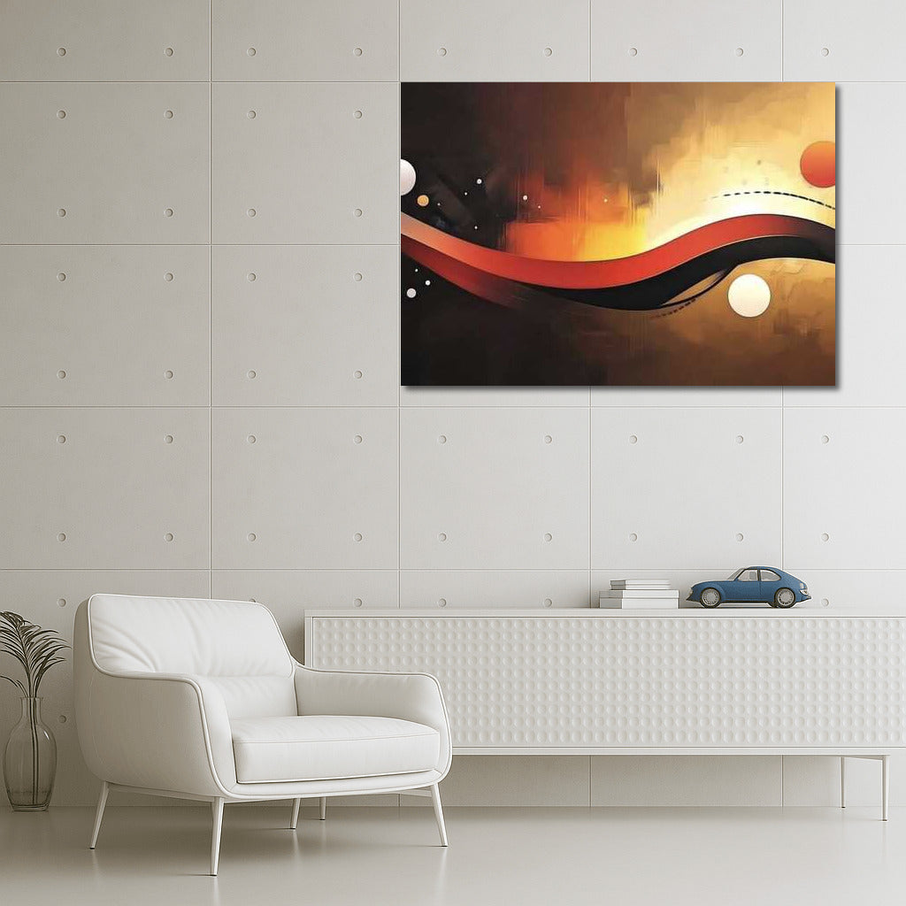 Waves of Abstract Geometry: Color Symphony