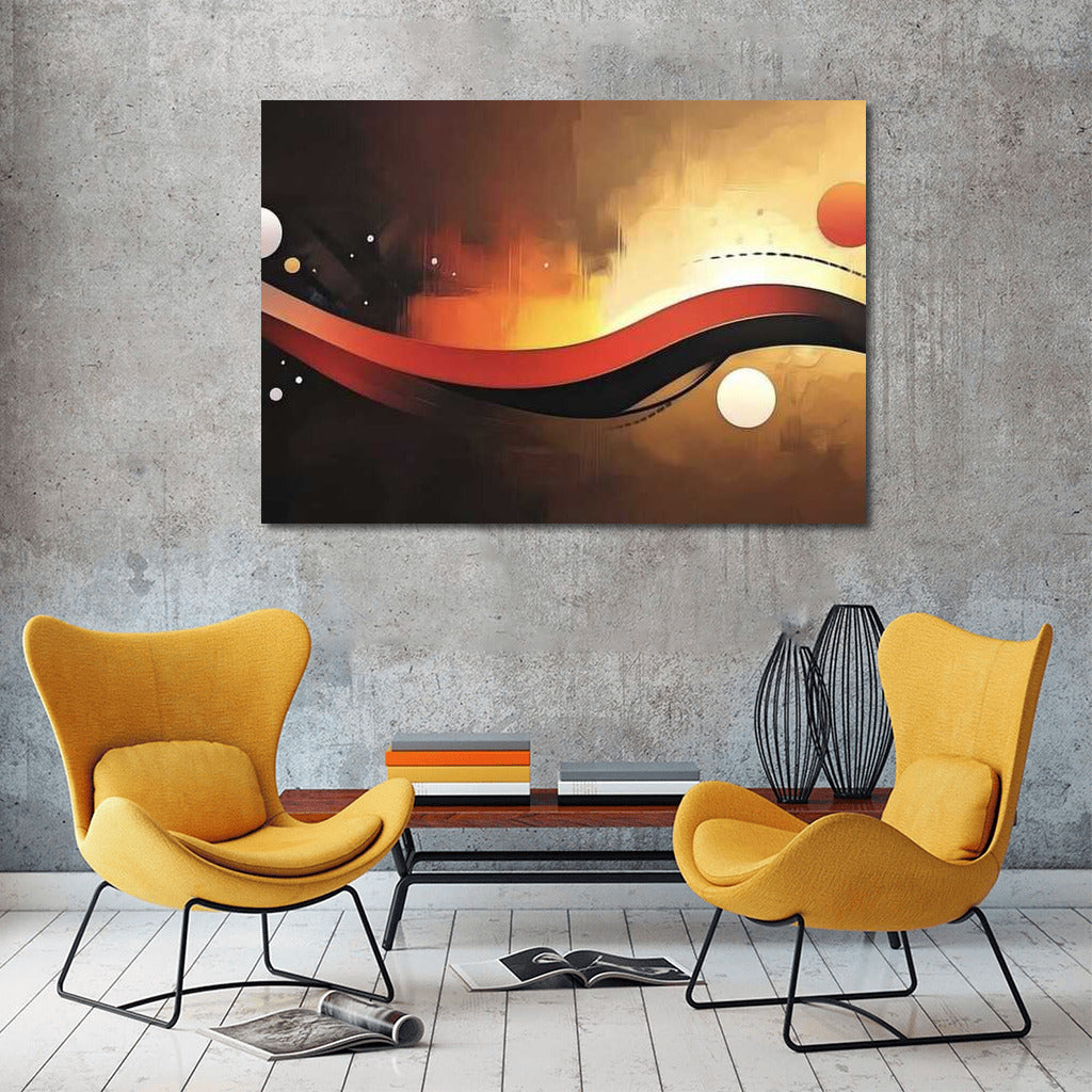 Waves of Abstract Geometry: Color Symphony