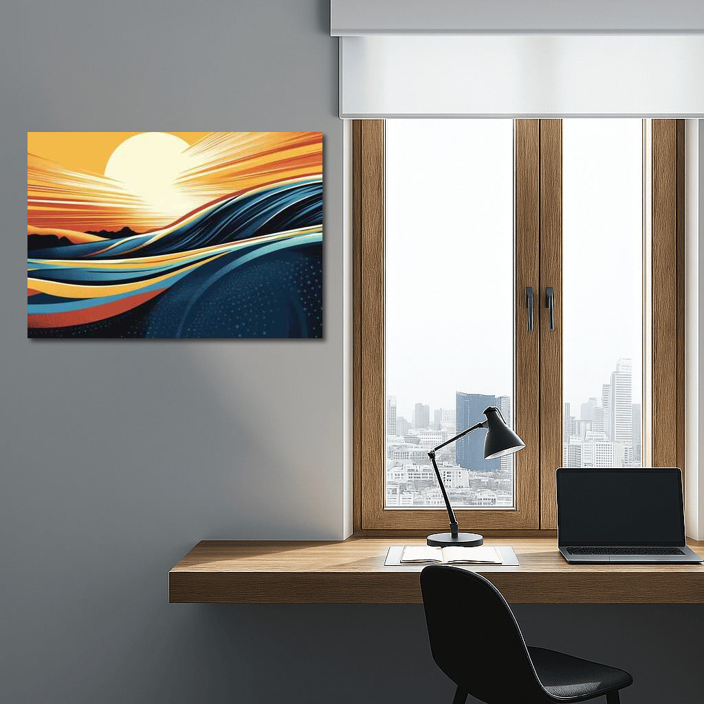 Vortex of Light: Abstract Energy Flow