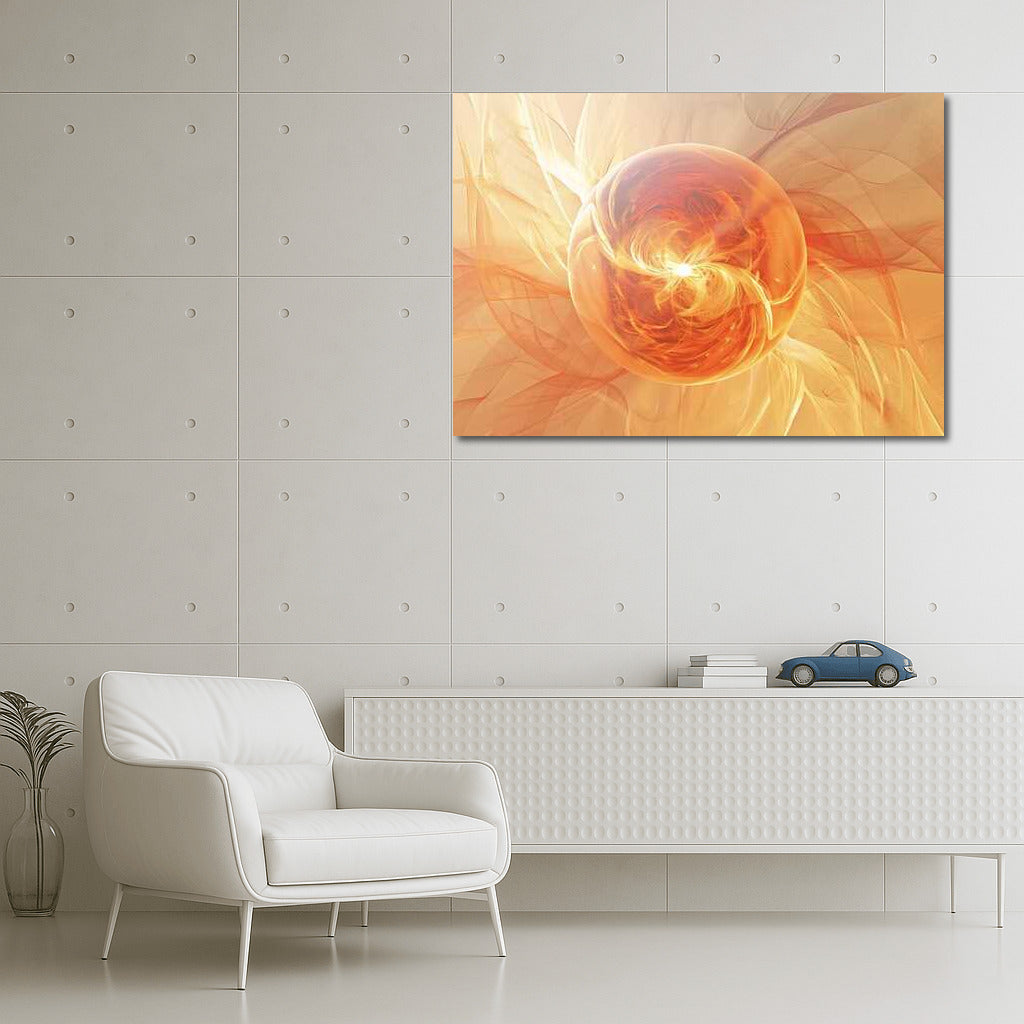 Energy Vortex: Abstract Sphere of Brightness