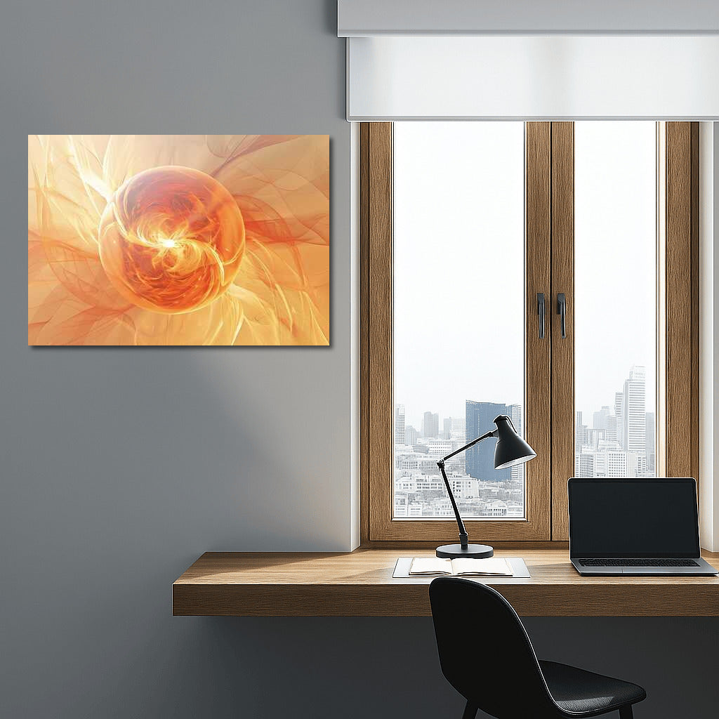 Energy Vortex: Abstract Sphere of Brightness