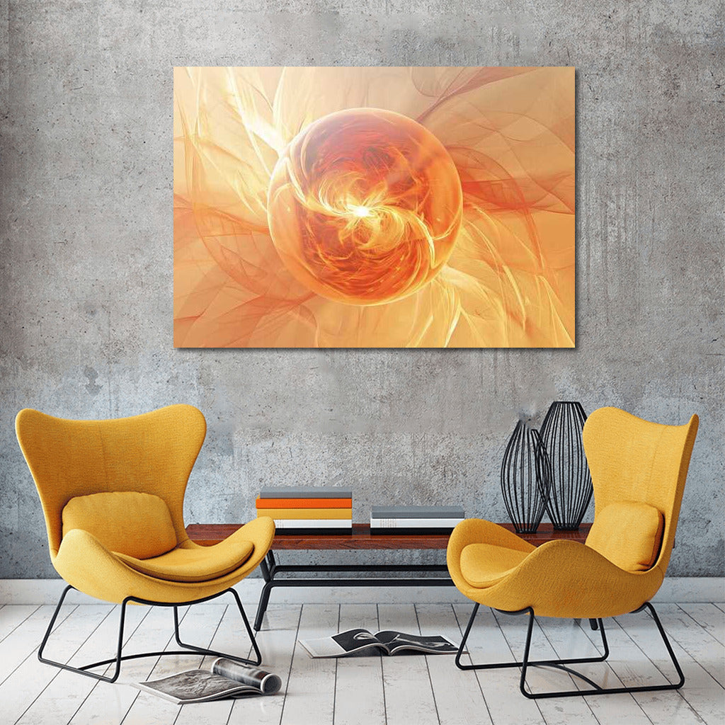 Energy Vortex: Abstract Sphere of Brightness