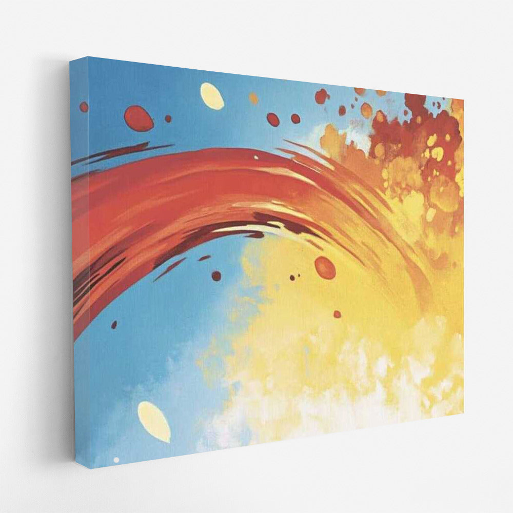 Energy Vortex: Abstract Flow of Emotions