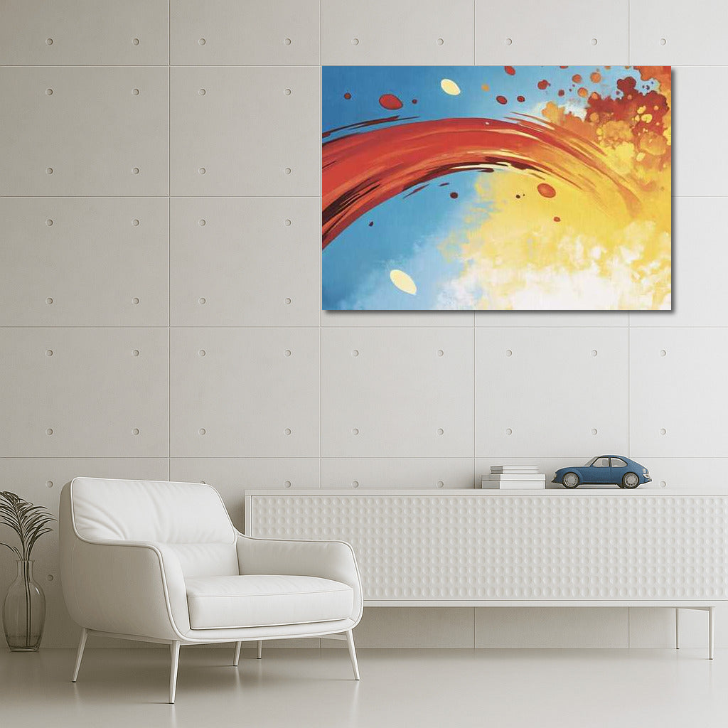 Energy Vortex: Abstract Flow of Emotions