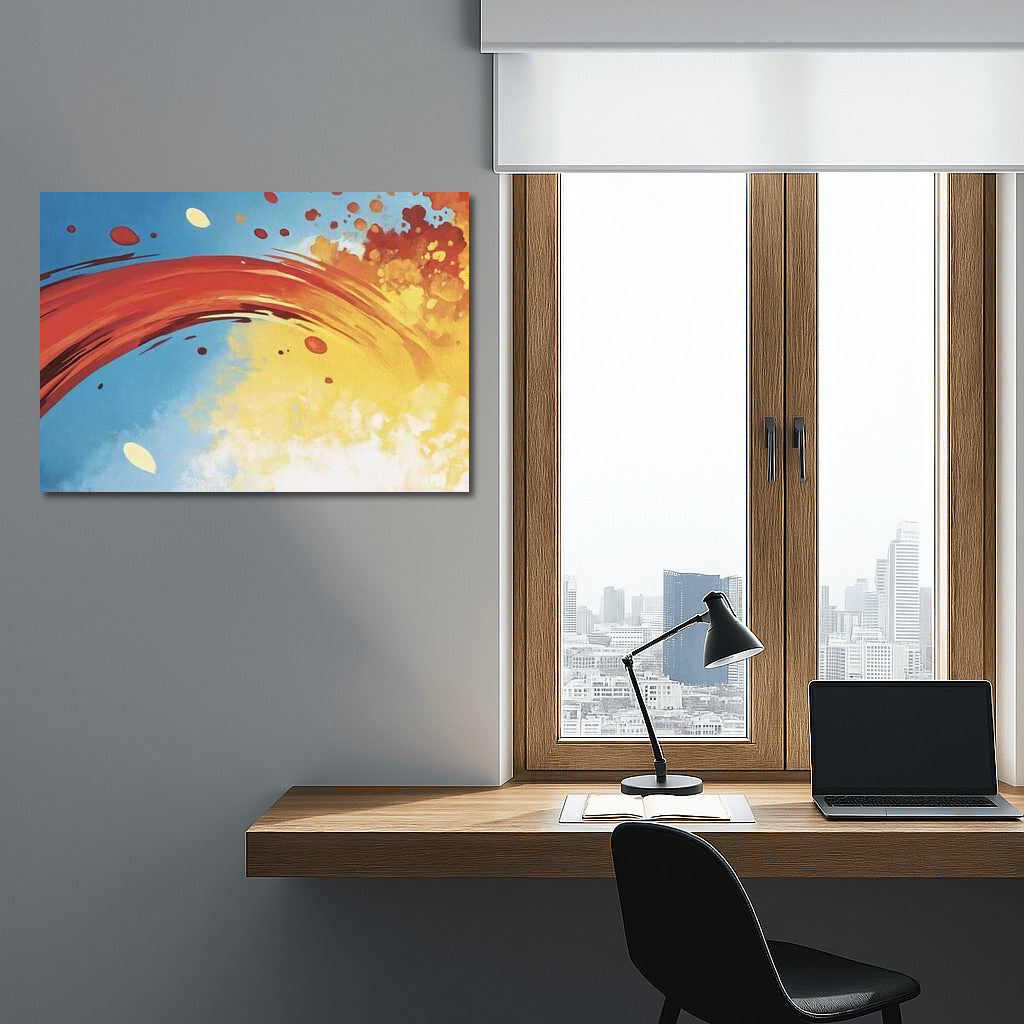 Energy Vortex: Abstract Flow of Emotions