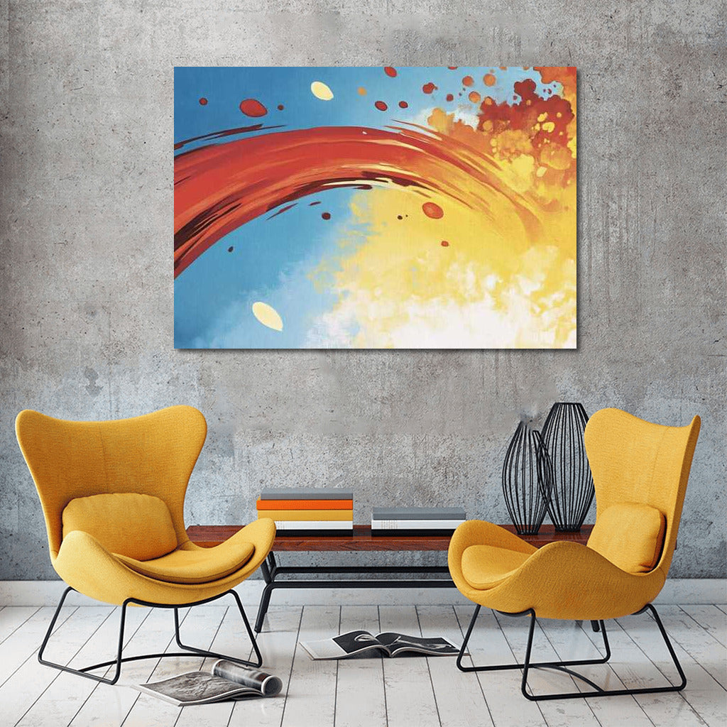 Energy Vortex: Abstract Flow of Emotions
