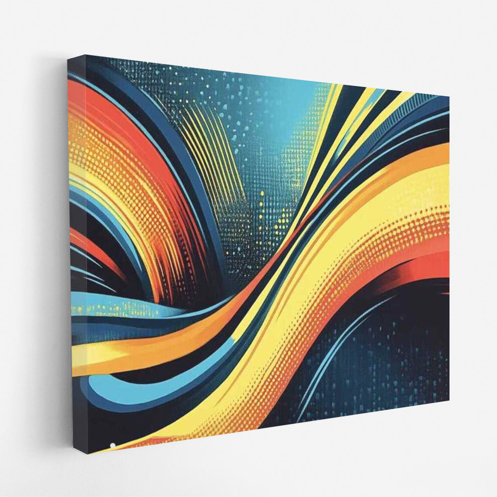 Abstract Energy Vortex: Dynamics and Color