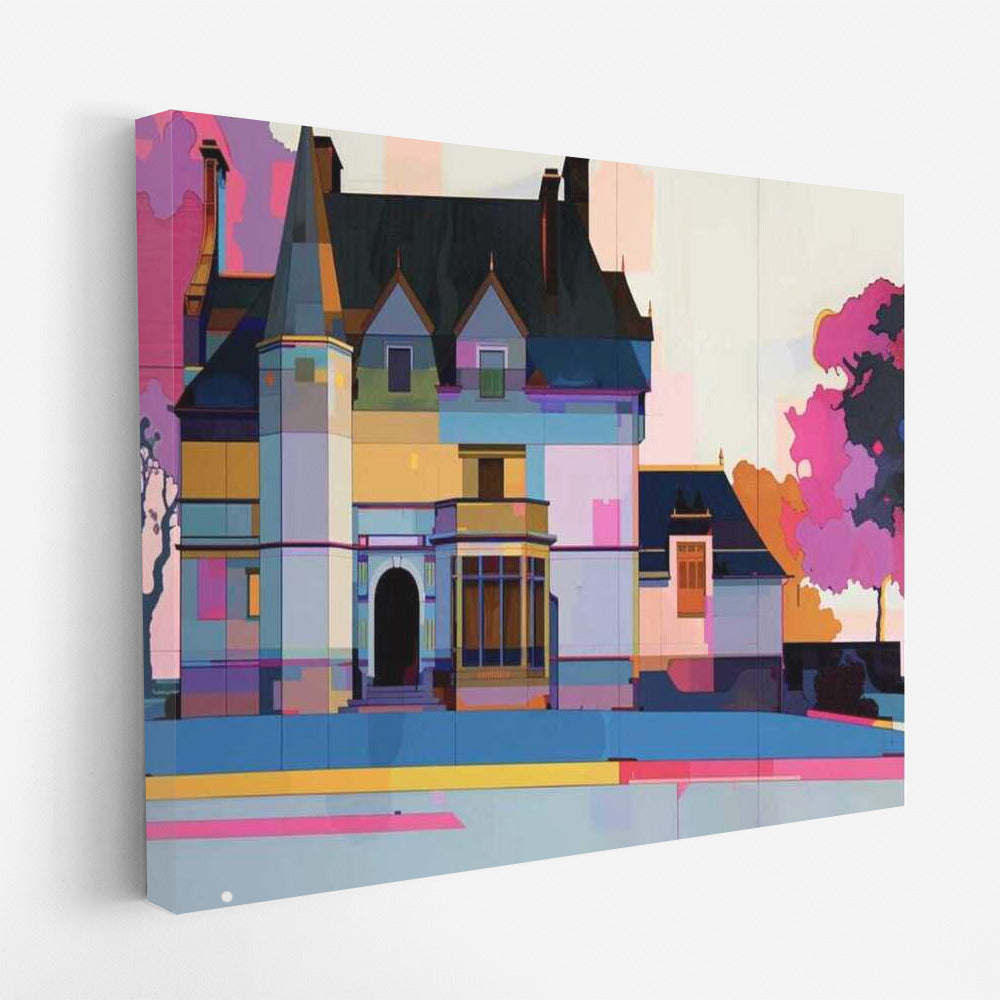 Harmony of Color: Modern Homes in Abstraction