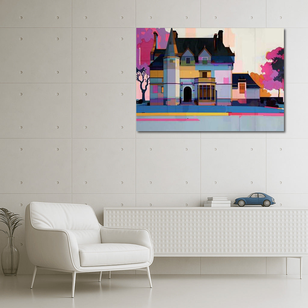 Harmony of Color: Modern Homes in Abstraction