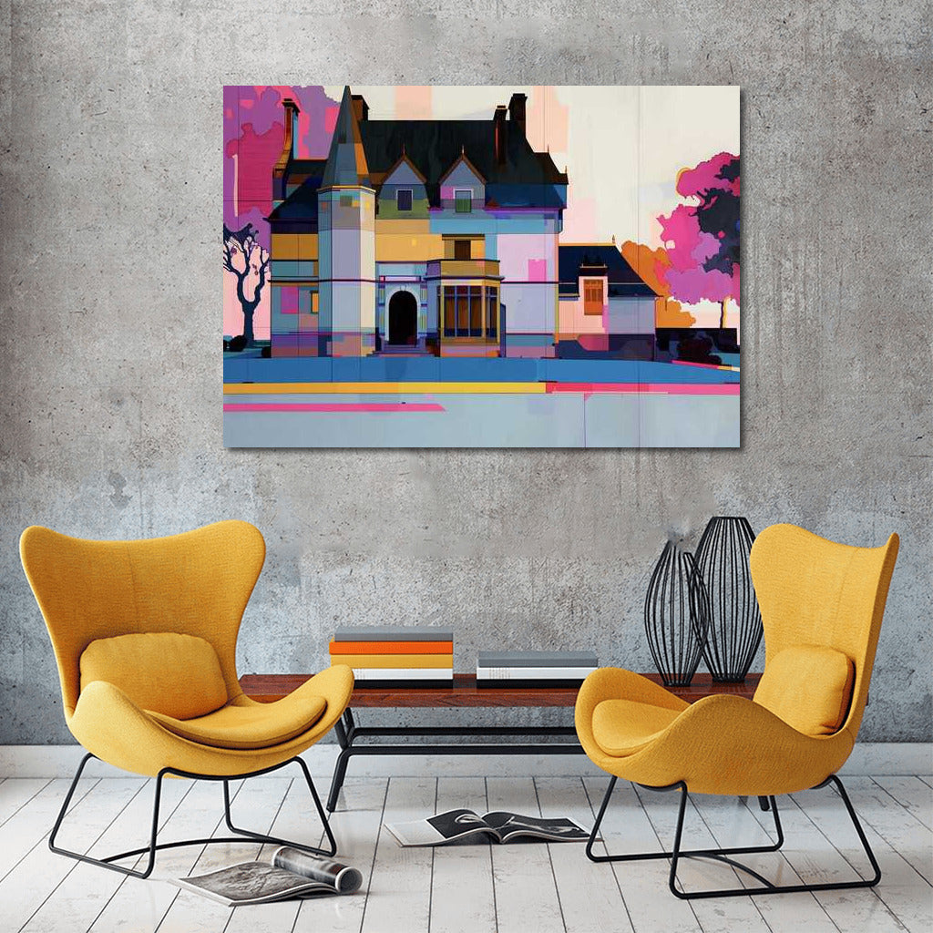 Harmony of Color: Modern Homes in Abstraction