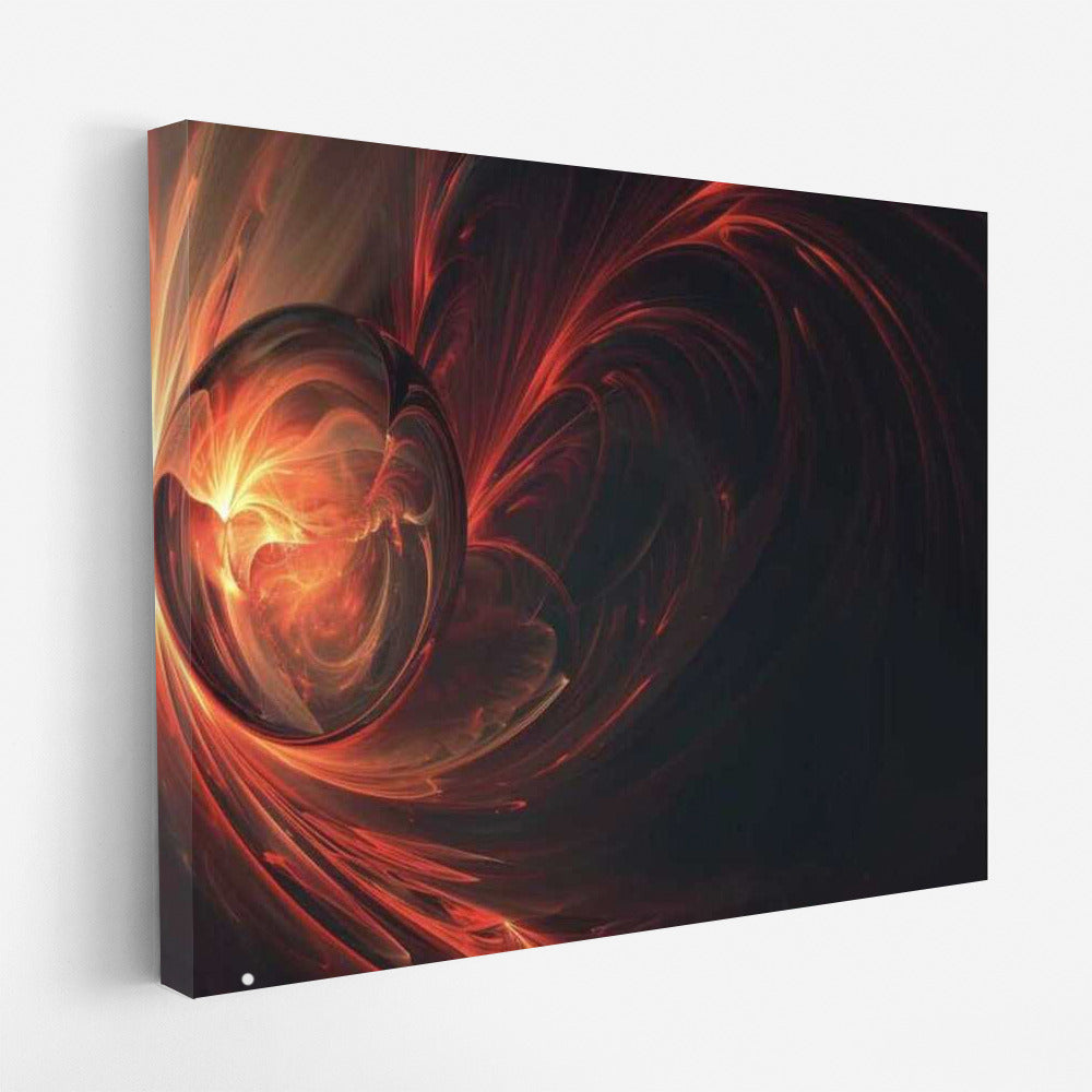 Shining Vortex: Abstract Light Ball