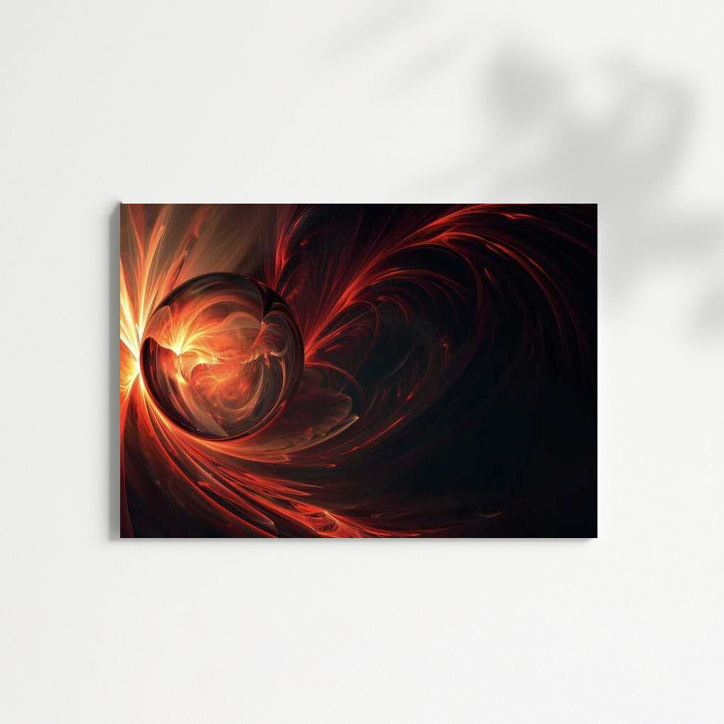 Shining Vortex: Abstract Light Ball