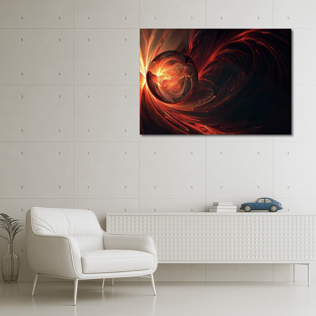 Shining Vortex: Abstract Light Ball
