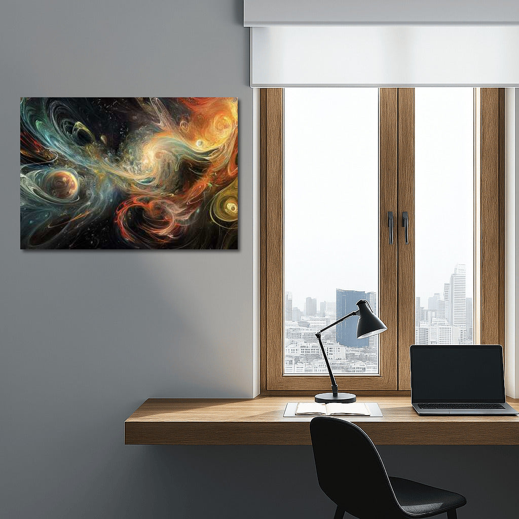 Space Magic: Abstract Color Magic