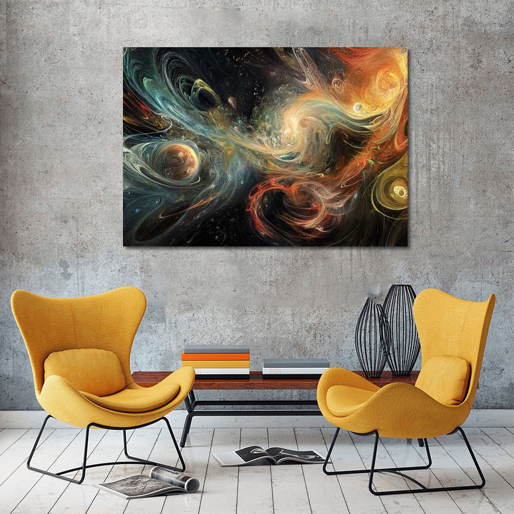 Space Magic: Abstract Color Magic