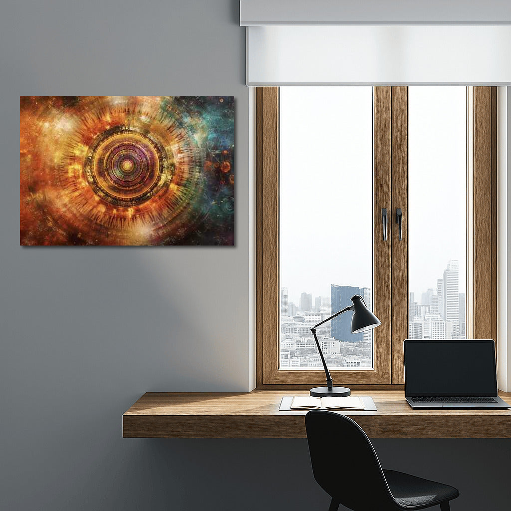 Vortex of Symmetry: Abstract Enchantment