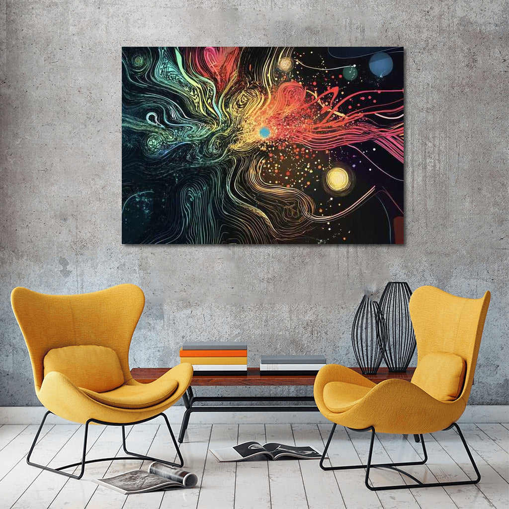 The Magic of Abstraction: Enchanting Scene for Interiors