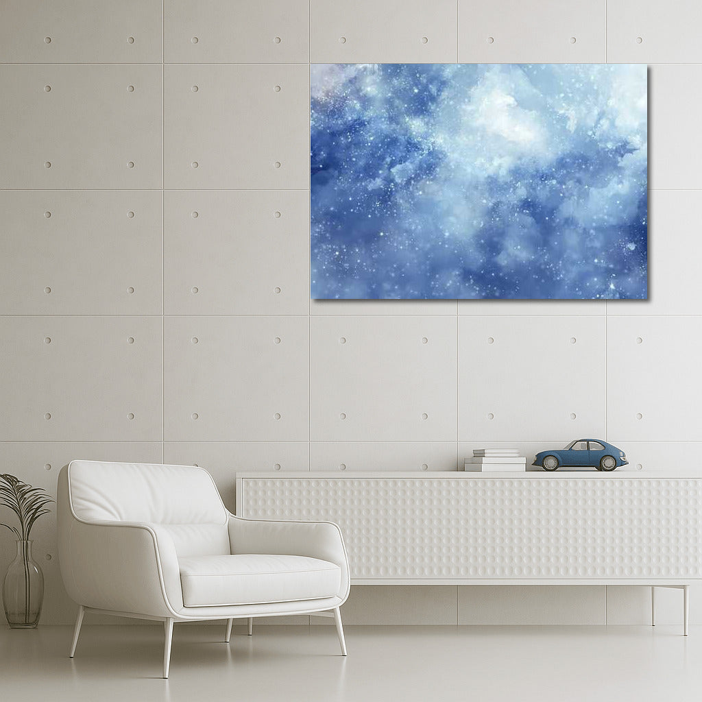 Dreamy Watercolor Nebula: Dive into Abstraction