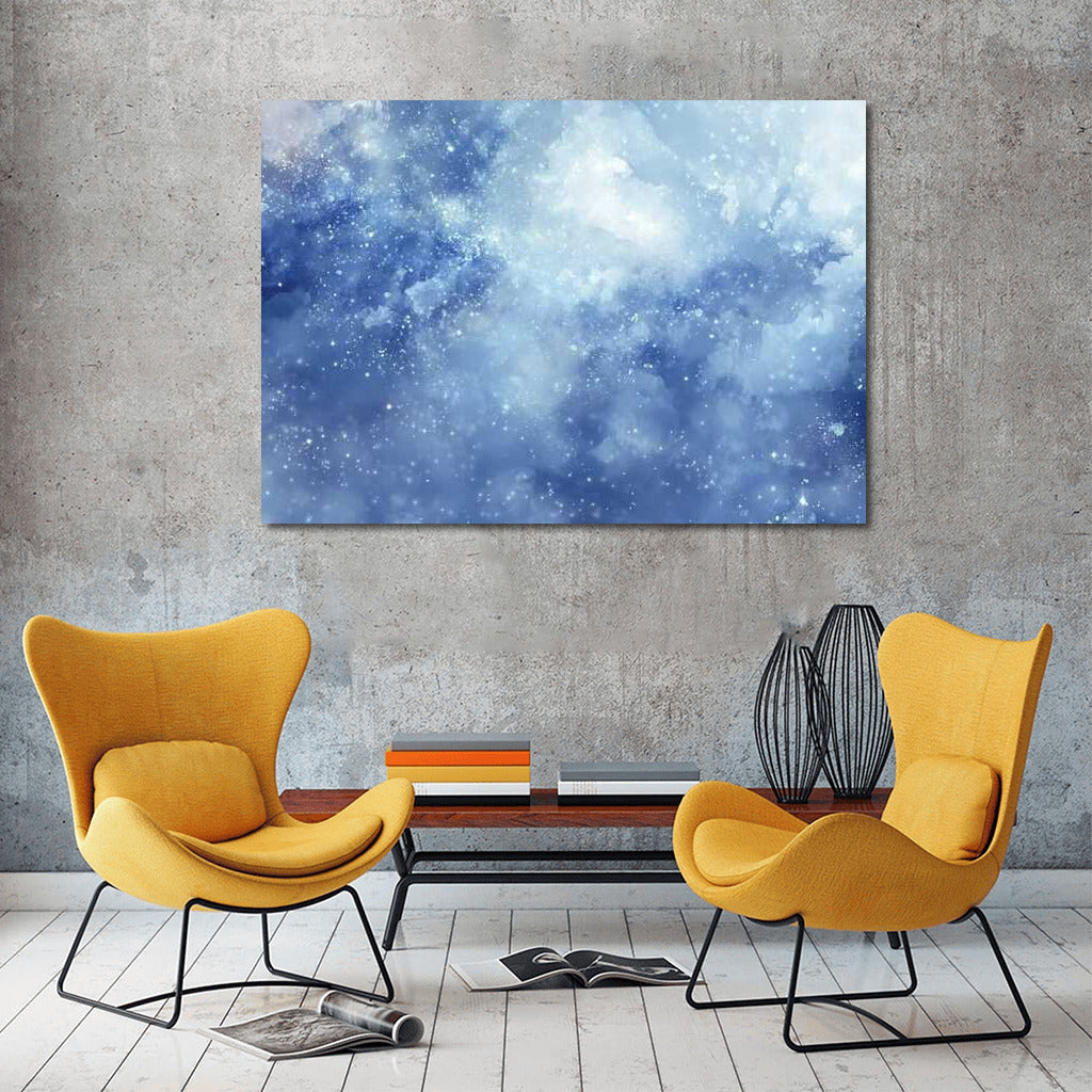 Dreamy Watercolor Nebula: Dive into Abstraction