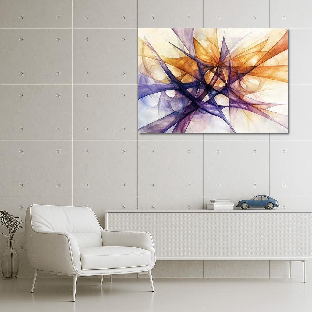 Dynamics of Harmony: A Modern Abstract Masterpiece