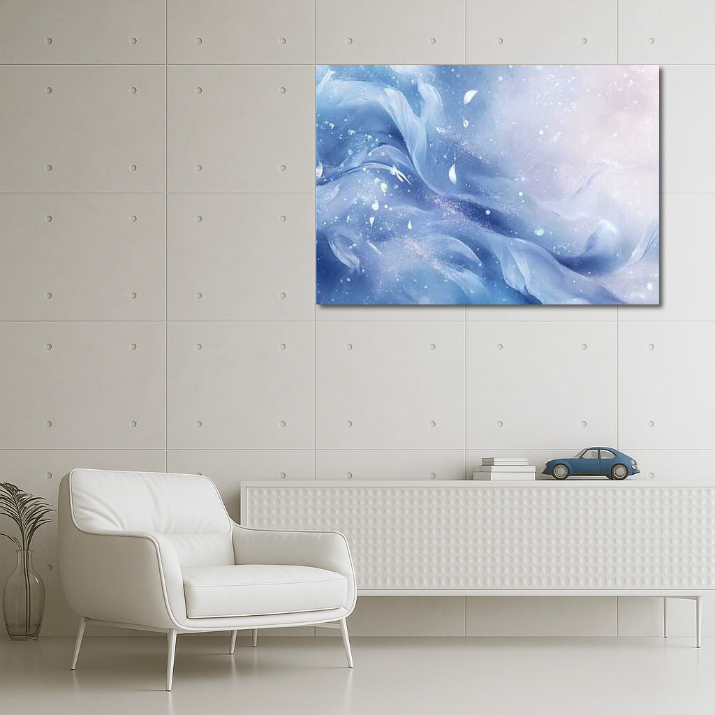 Abstract Watercolor Fantasy: Flower Magic