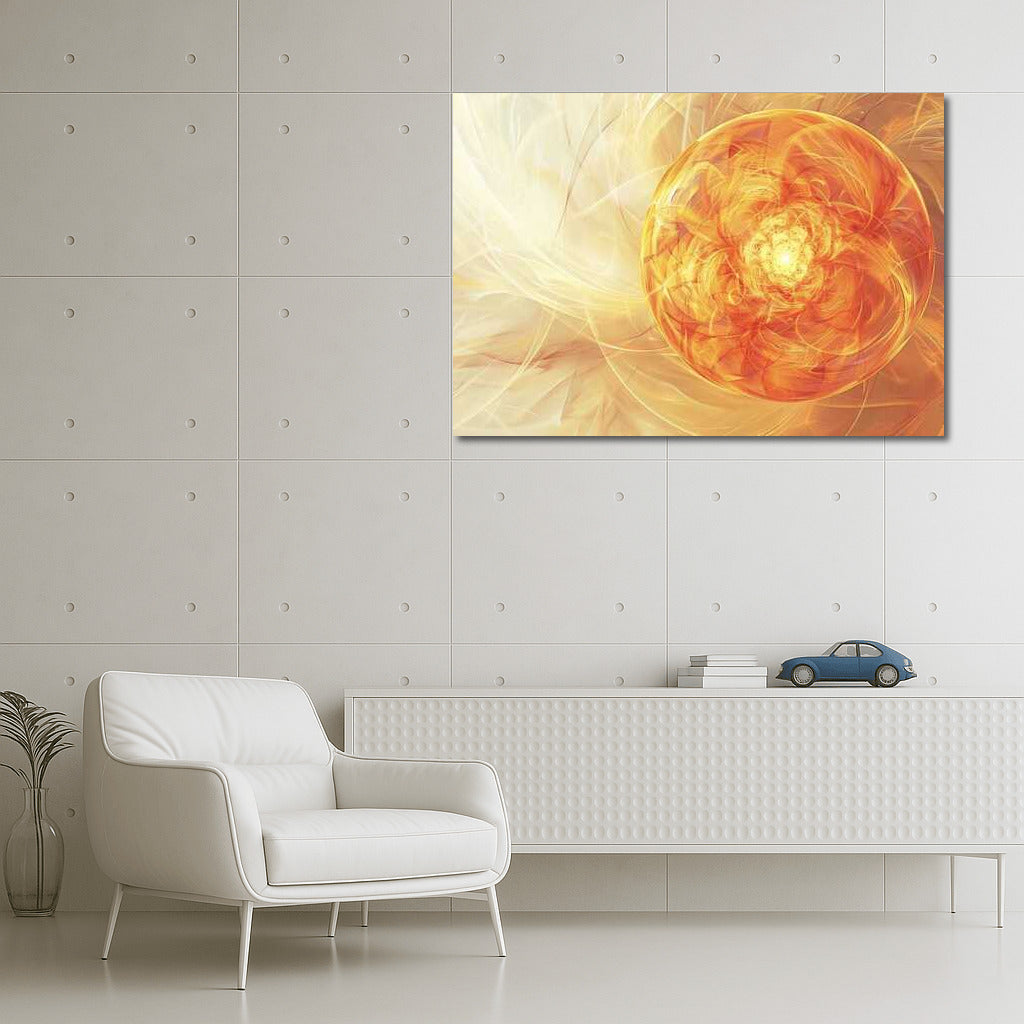 Energy Burst: Abstract Sphere