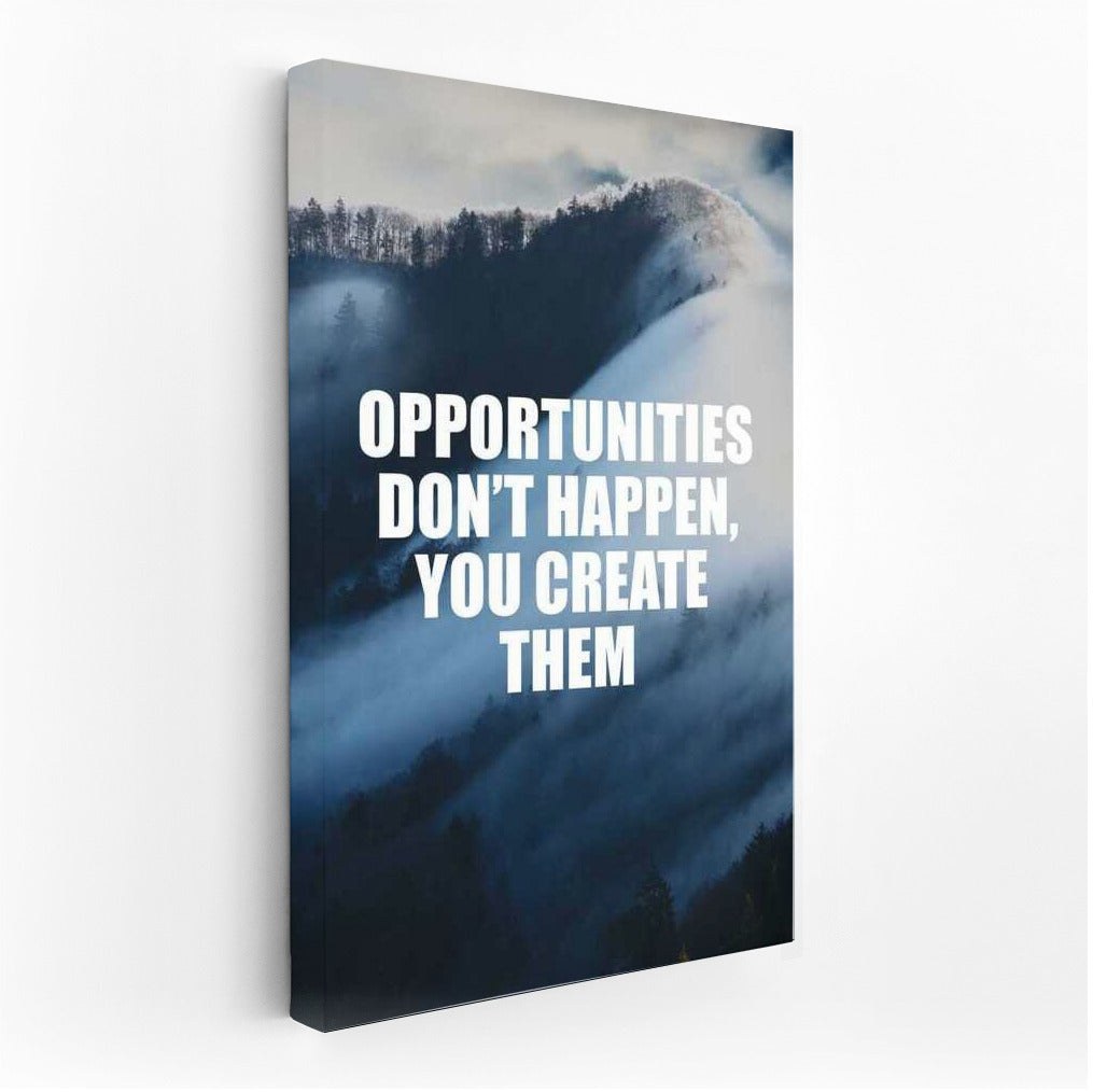 Create Your Opportunities: Motivational Charge for Success