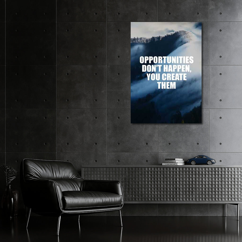 Create Your Opportunities: Motivational Charge for Success