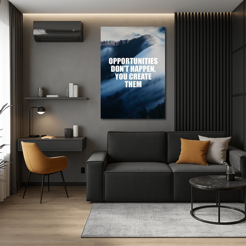 Create Your Opportunities: Motivational Charge for Success