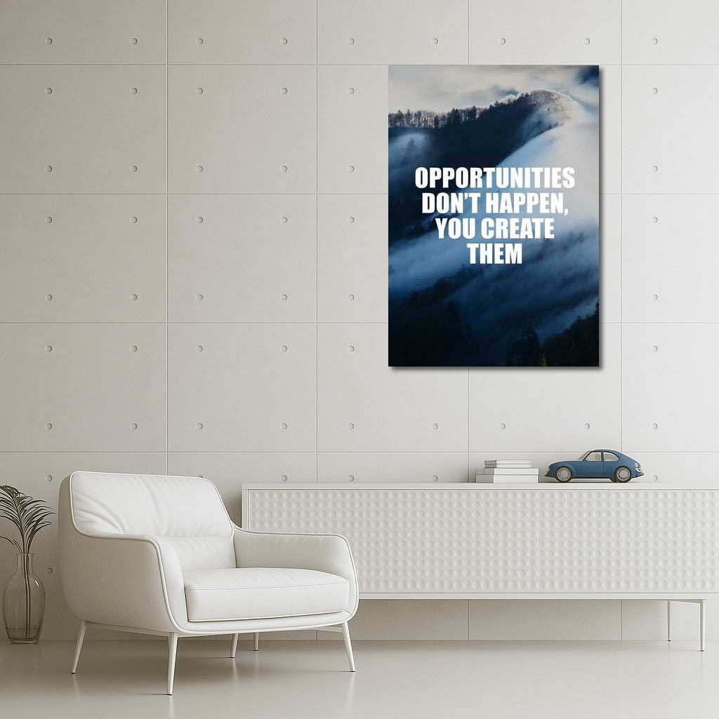 Create Your Opportunities: Motivational Charge for Success