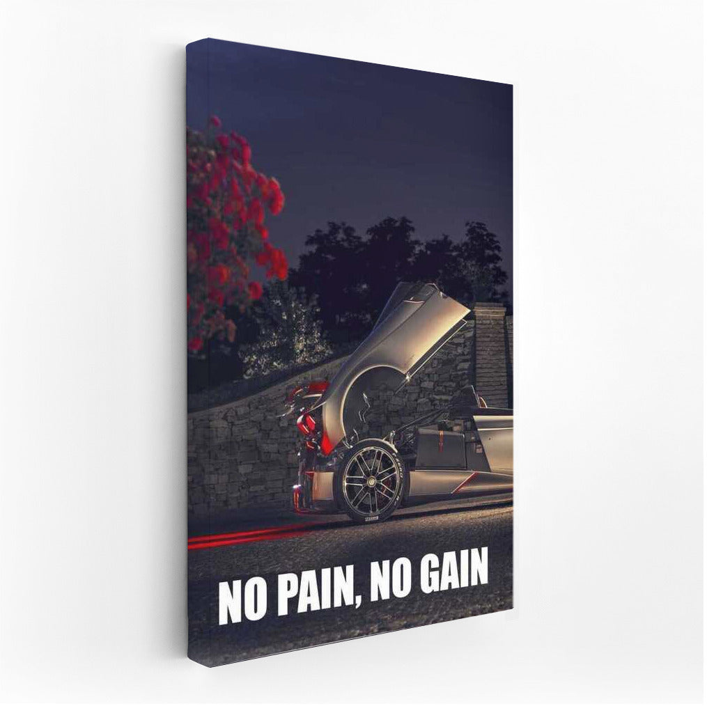 Wave of Success: No Pain, No Gain - A Motivating Path to Victory