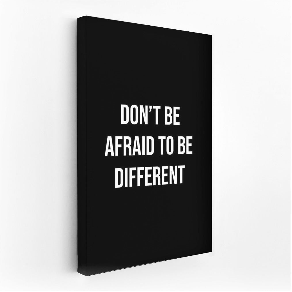 Don't Be Afraid to Be Different: Motivation and Success