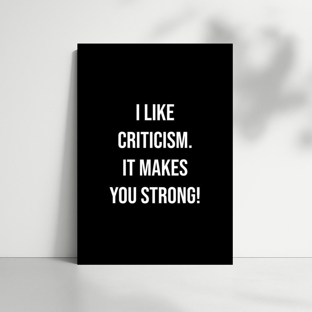 Criticism Power: Your Daily Motivation Boost for Success