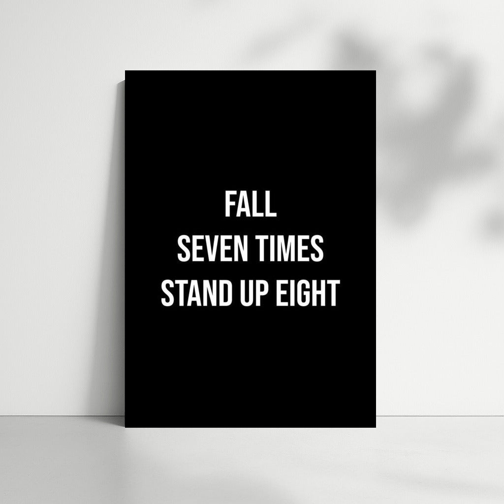 Inspiration for Success: Rise Eight Times