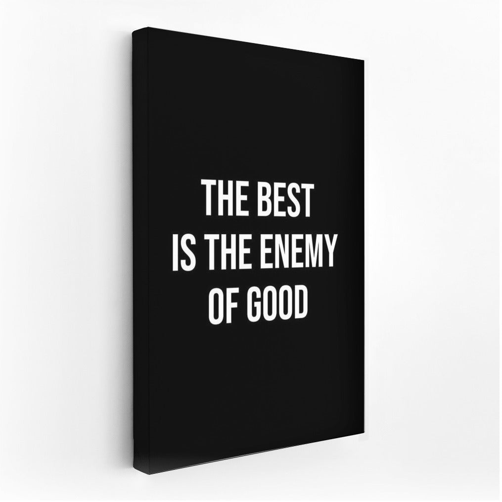 Motivation Explosion: The best is the enemy of good