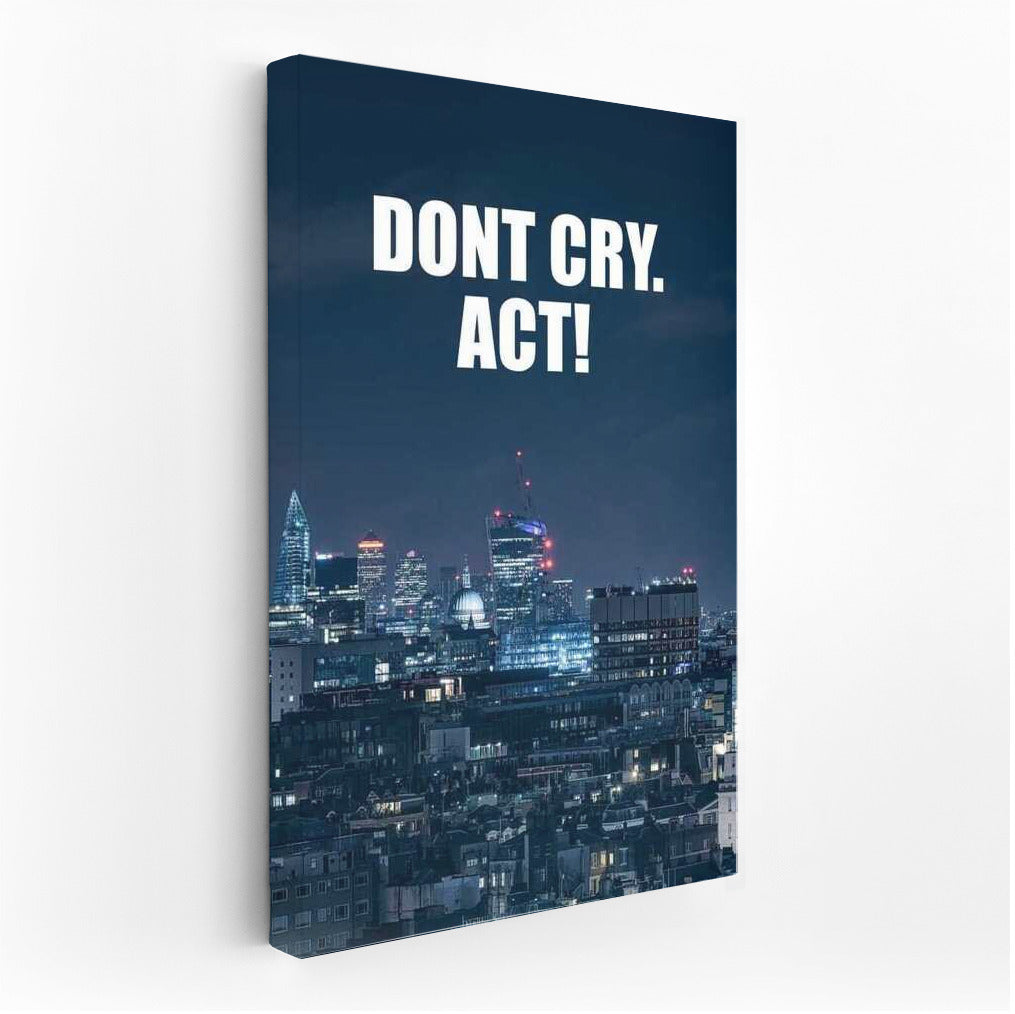 Don't Cry, Take Action: Motivation and Success