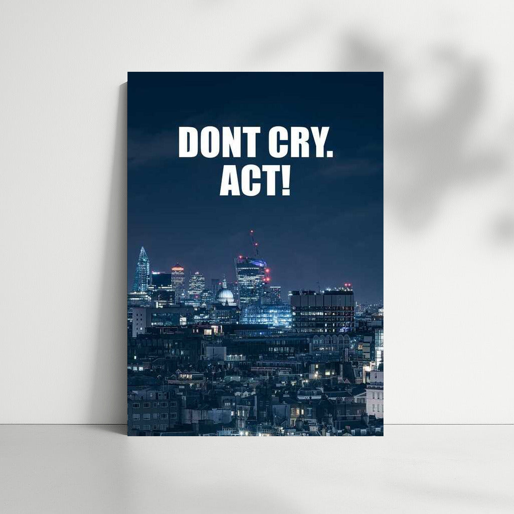 Don't Cry, Take Action: Motivation and Success