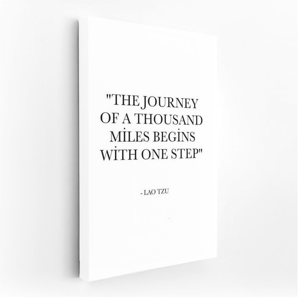 First Step: Motivation and Inspiration from Lao Tzu