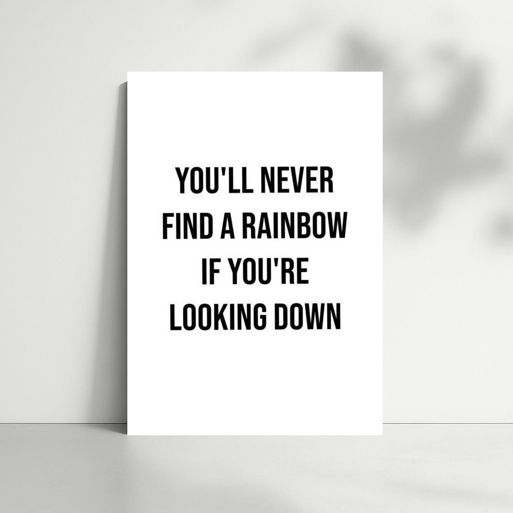 Inspiration in Flowers: Find the Rainbow by Looking Up